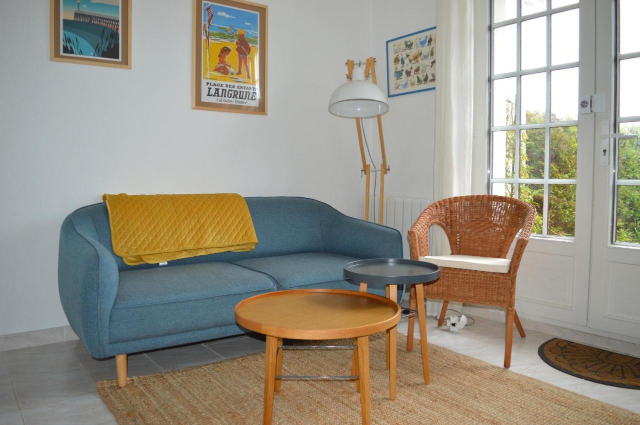 Triplex Avec Jardinet - Wifi - A 400M De La Plage Courseulles-sur-Mer Exteriör bild